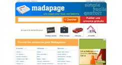 Desktop Screenshot of madapage.com